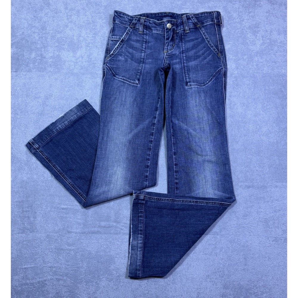 Citizens of Humanity Jeans Womens 27x30 Tallulah Low Waist Wide-Leg Stretch USA